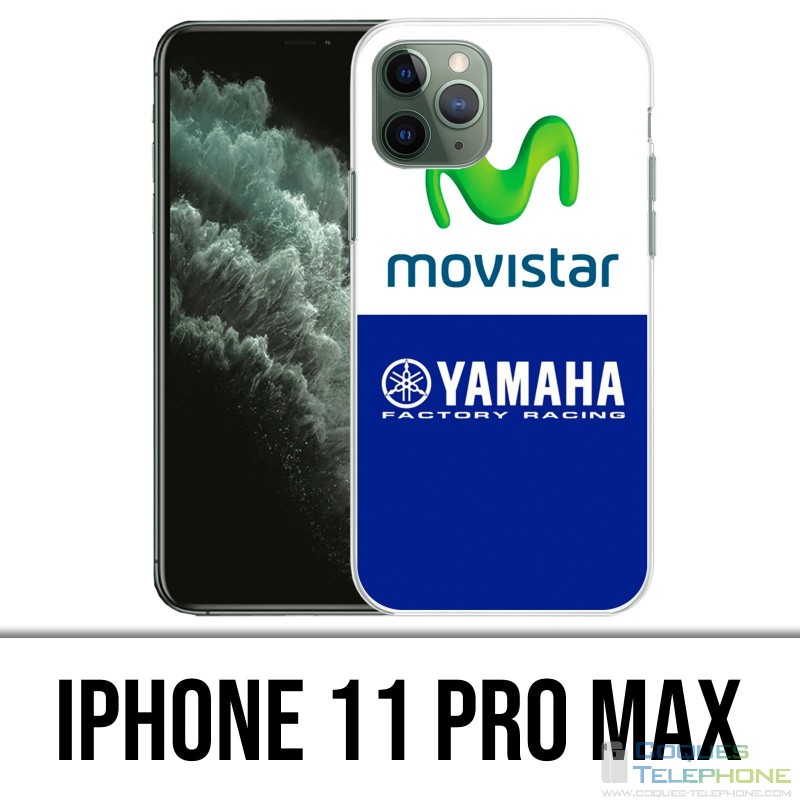Coque iPhone 11 PRO MAX - Yamaha Factory Movistar