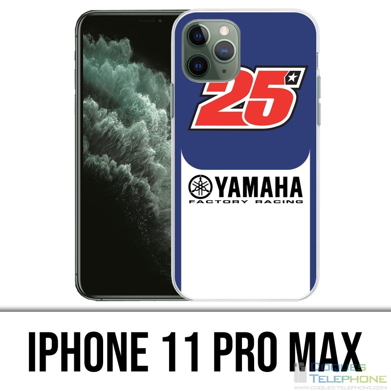 Coque iPhone 11 PRO MAX - Yamaha Racing 25 Vinales Motogp