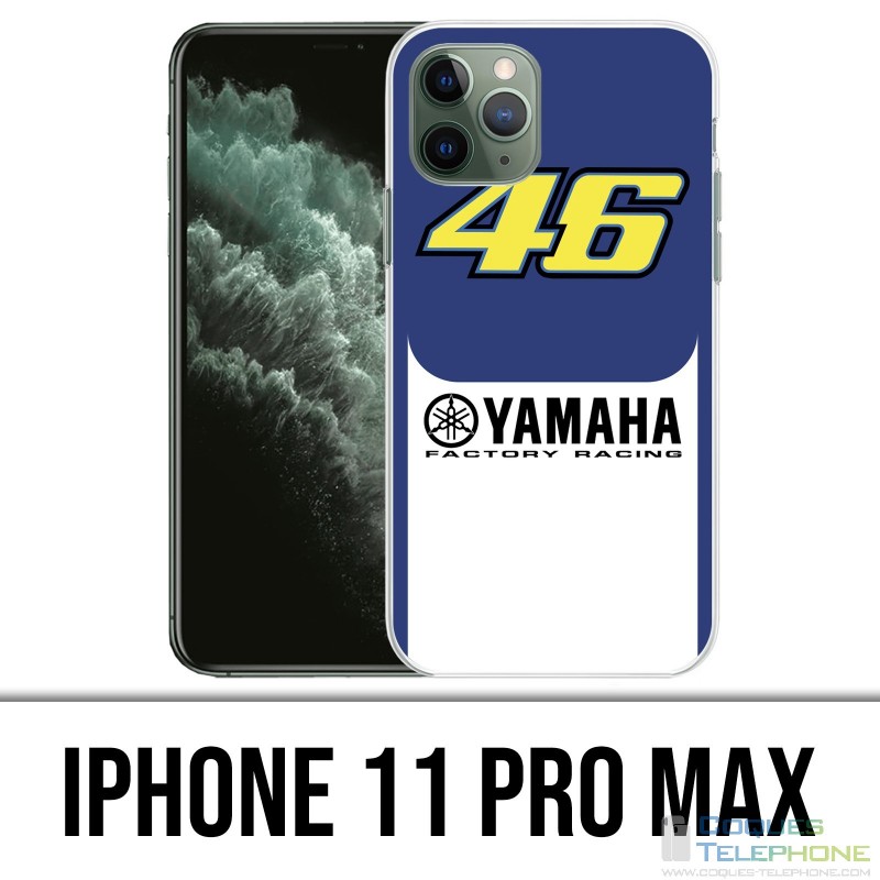 Custodia Pro Max per iPhone 11 - Yamaha Racing 46 Rossi Motogp