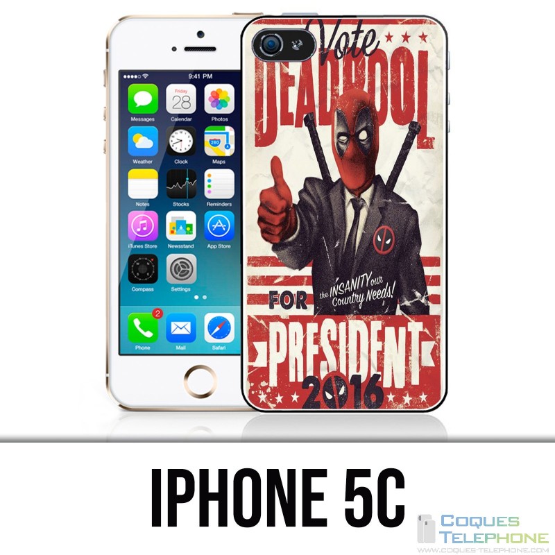 Funda iPhone 5C - Deadpool President