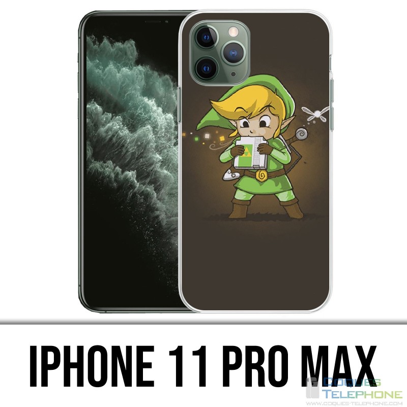 Custodia iPhone 11 Pro Max - Cartuccia Zelda Link