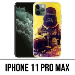 Custodia per iPhone 11 Pro Max - Animal Astronaut Monkey