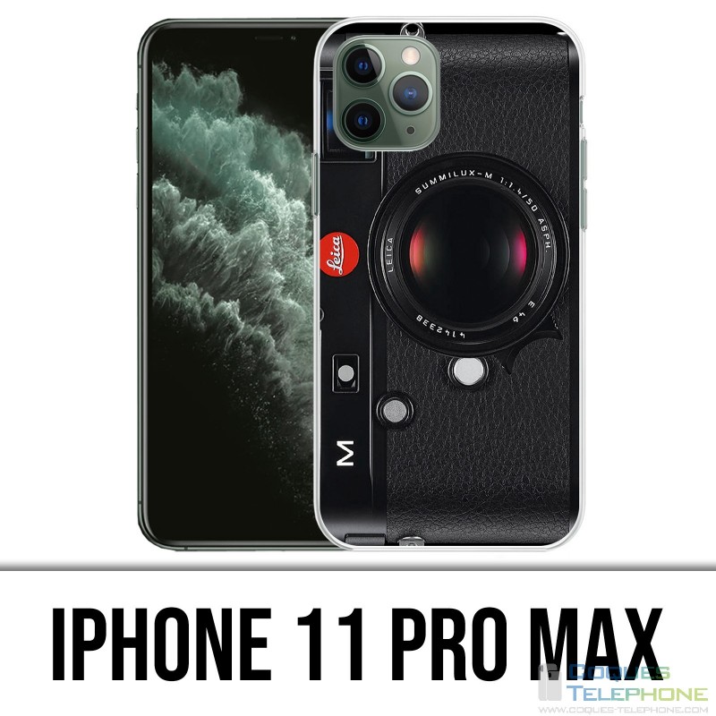 IPhone 11 Pro Max Tasche - Vintage Kamera