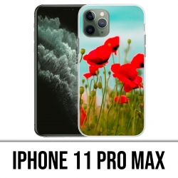 Coque iPhone 11 Pro Max - Coquelicots 2