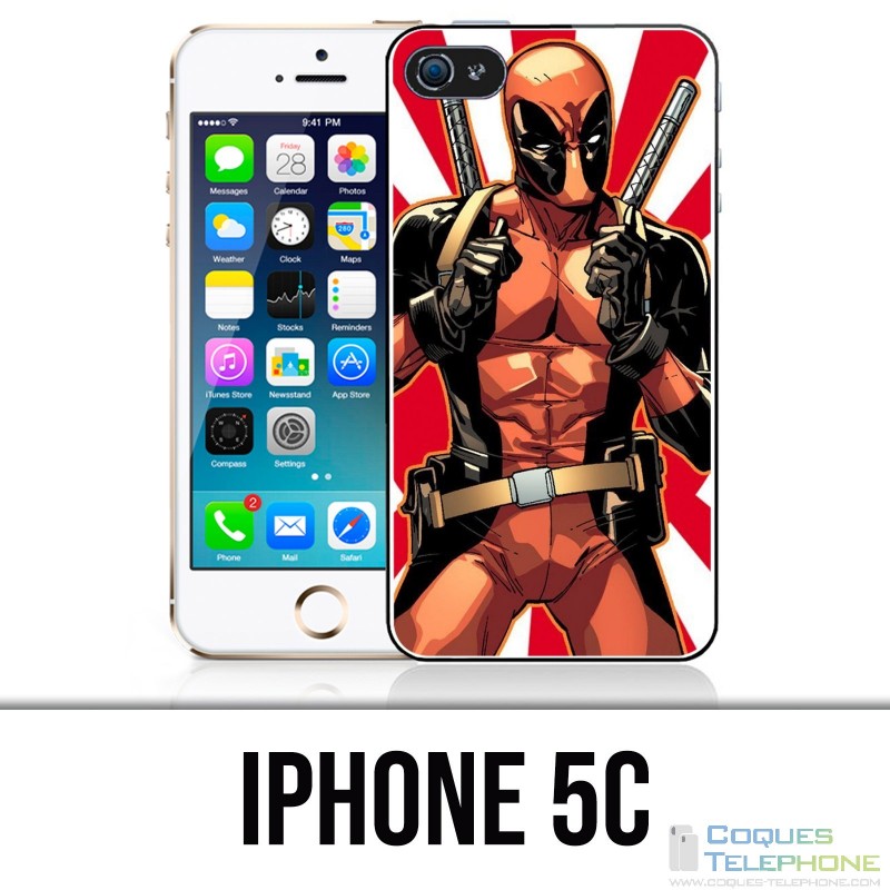 Coque iPhone 5C - Deadpool Redsun