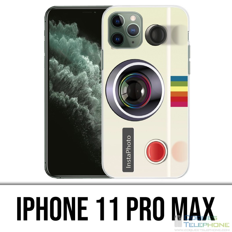 Coque iPhone 11 Pro Max - Polaroid Arc En Ciel Rainbow