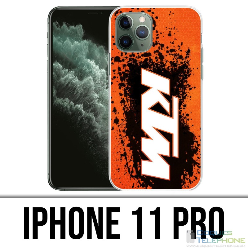 Coque iPhone 11 PRO - Ktm Logo Galaxy