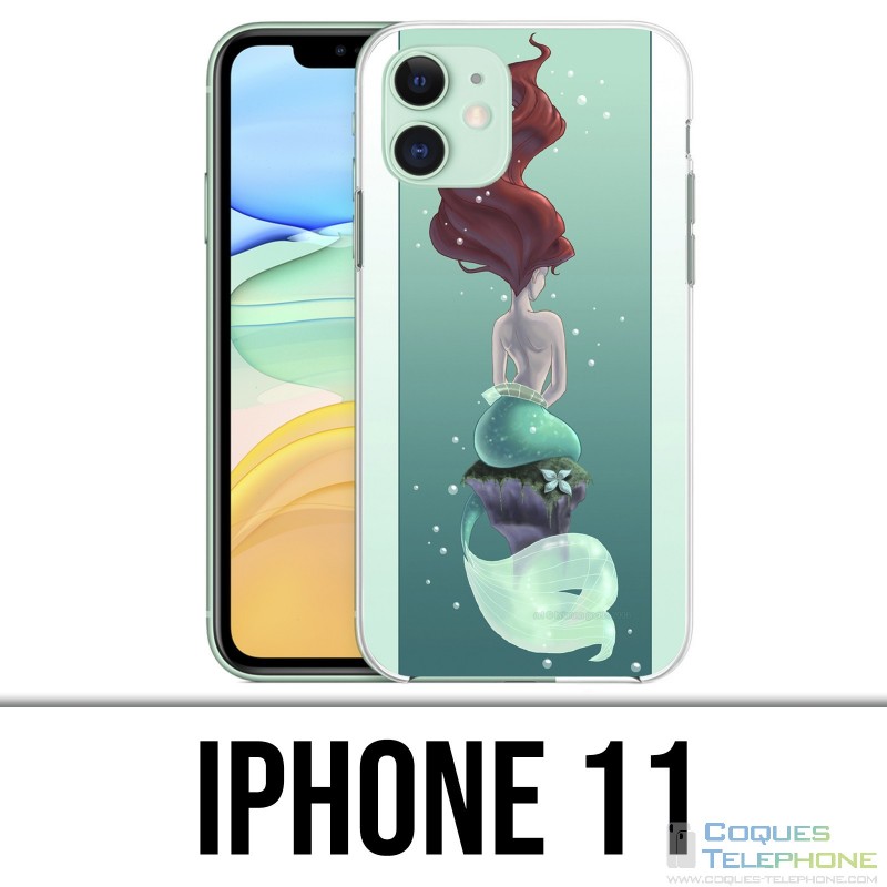 Coque iPhone 11 - Ariel La Petite Sirène