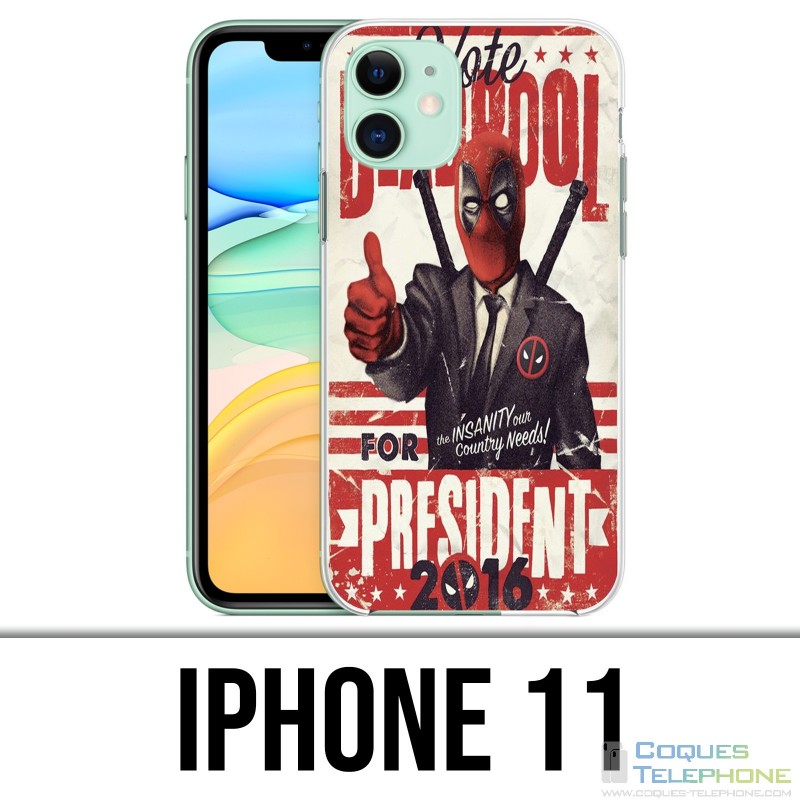 IPhone Case 11 - Deadpool President