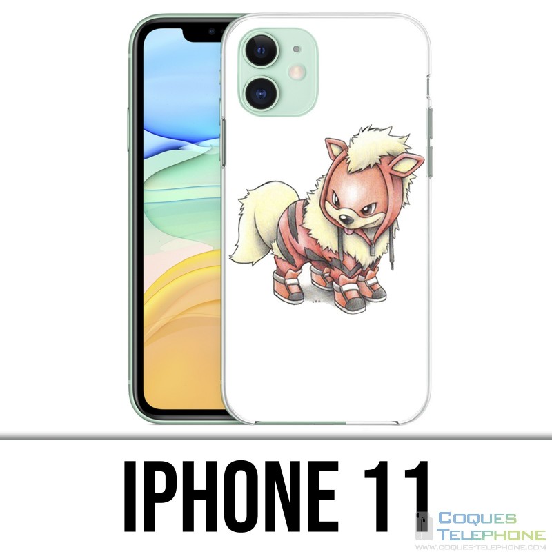 Coque iPhone 11 - Pokémon Bébé Arcanin
