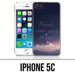 Funda iPhone 5C - Cita Disney Piensa Piensa Reve