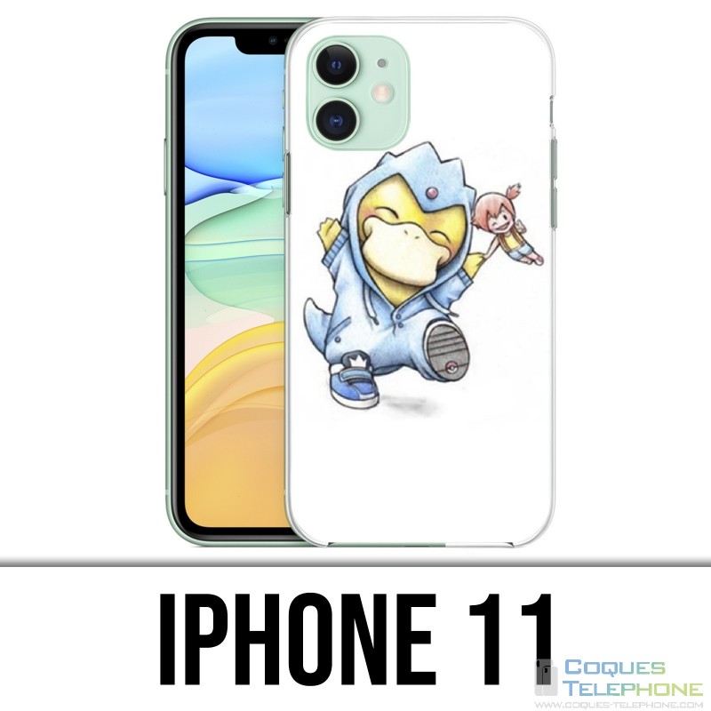 Coque iPhone 11 - Pokémon bébé Psykokwac