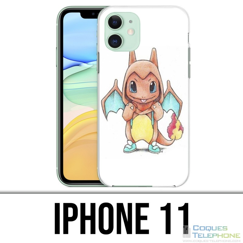IPhone 11 Hülle - Baby Pokémon Salameche
