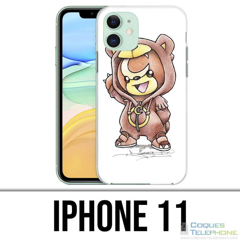 Funda iPhone 11 - Pokémon Bebé Teddiursa