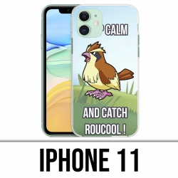 Coque iPhone 11 - Pokémon Go Catch Roucool