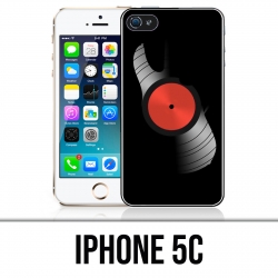 Coque iPhone 5C - Disque Vinyle