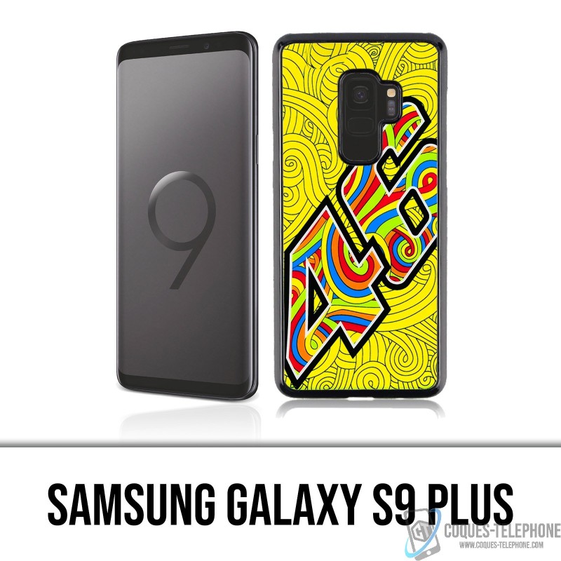 Coque Samsung Galaxy S9 PLUS - Rossi 46 Waves