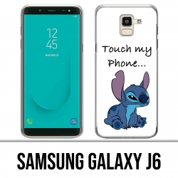 Samsung Galaxy J6 Hülle - Stitch Touch My Phone