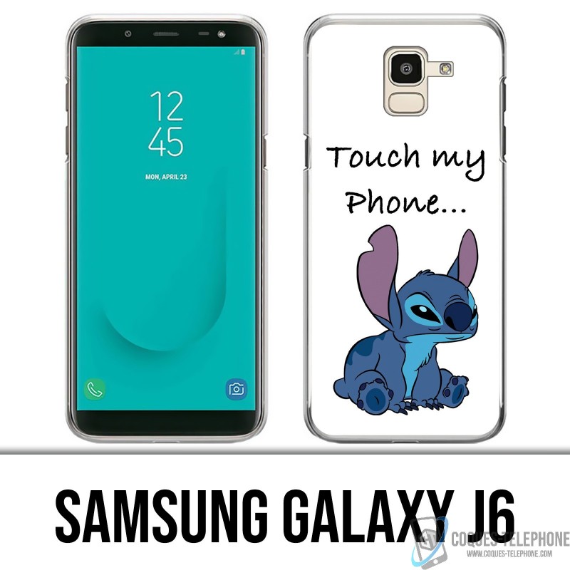 Samsung Galaxy J6 Hülle - Stitch Touch My Phone