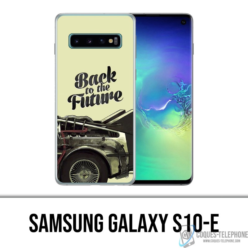 Samsung Galaxy S10e Hülle - Zurück in die Zukunft Delorean