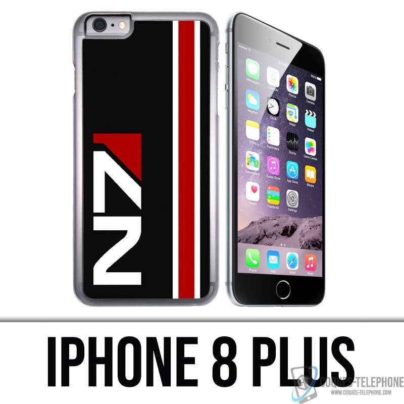 Coque iPhone 8 PLUS - N7 Mass Effect