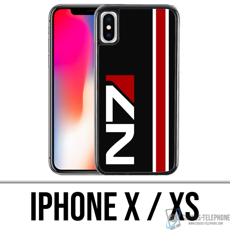 Coque iPhone X / XS - N7 Mass Effect