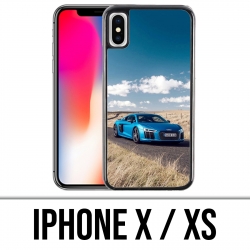 Custodia per iPhone X / XS - Audi R8 2018