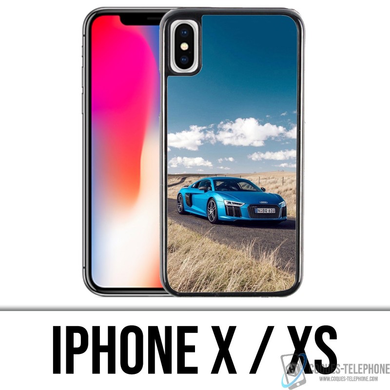 Custodia per iPhone X / XS - Audi R8 2018