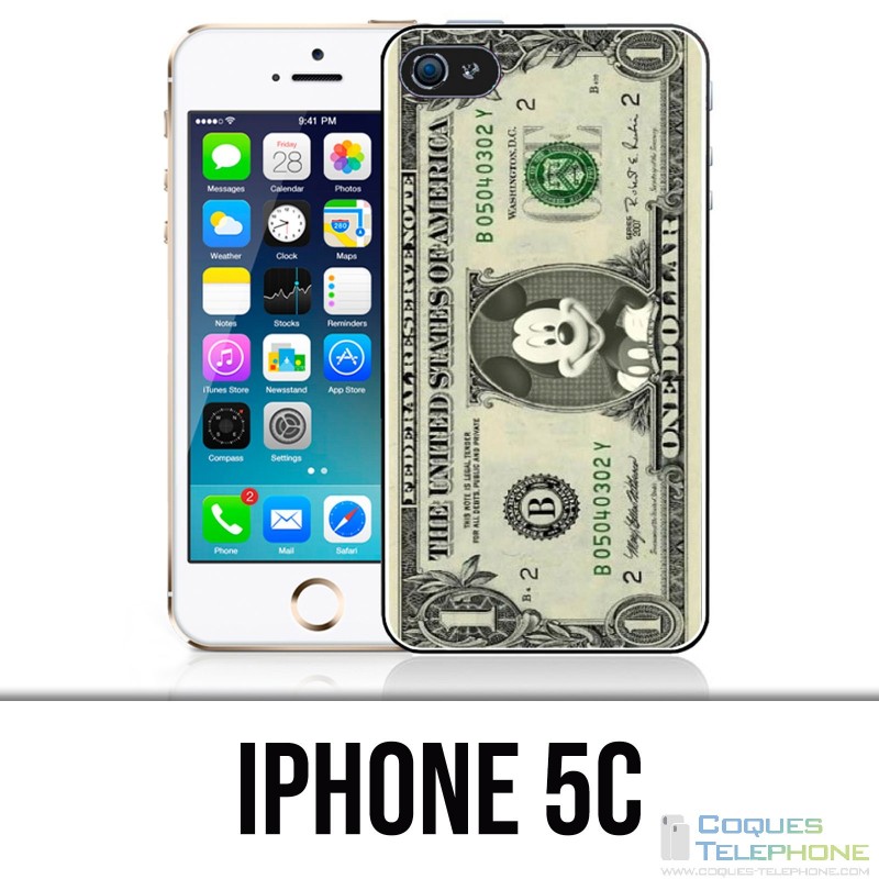 Coque iPhone 5C - Dollars