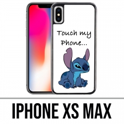 Coque iPhone XS MAX - Stitch Touch My Phone