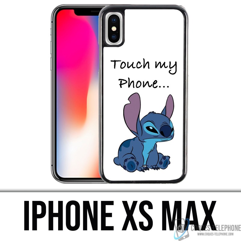 Coque iPhone XS MAX - Stitch Touch My Phone
