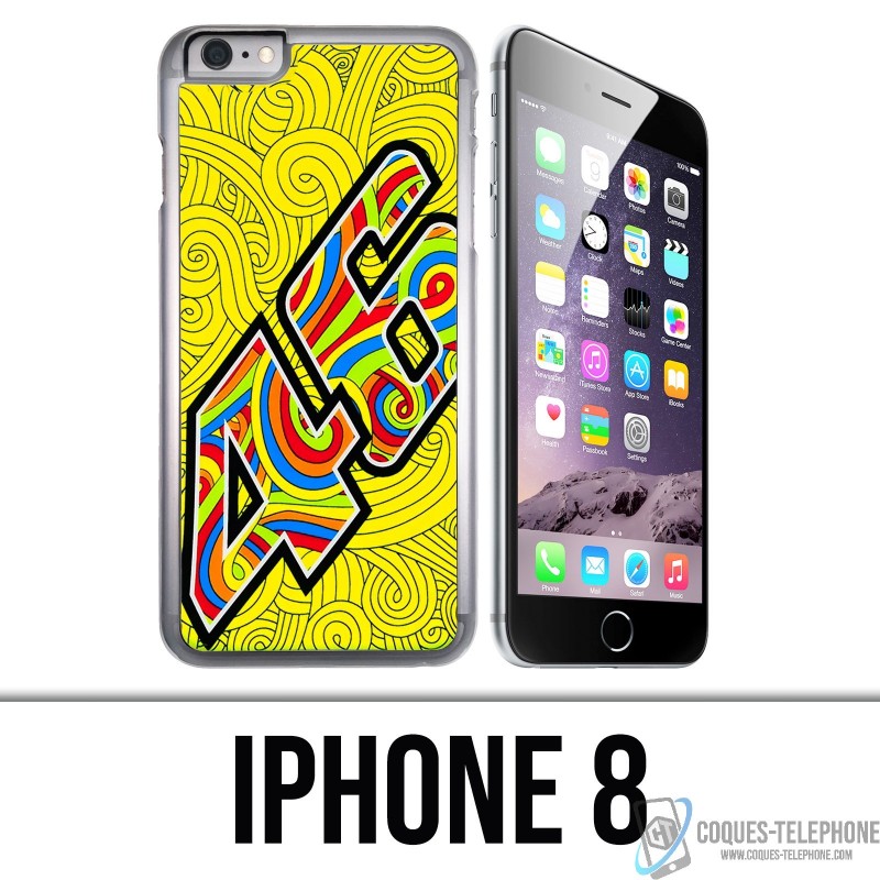 IPhone 8 Hülle - Rossi 48 Waves