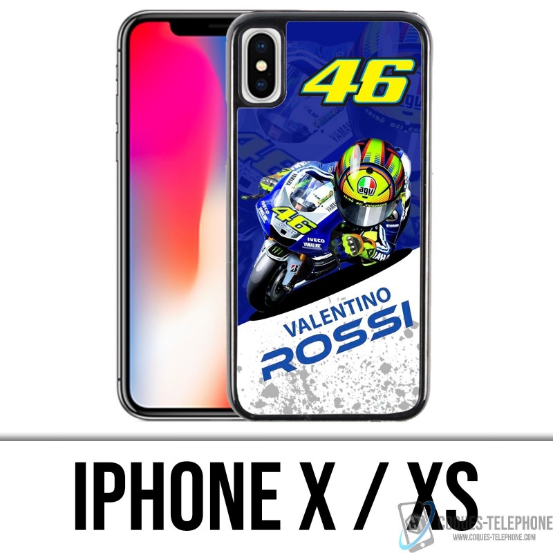 X / XS iPhone Case - Motogp Rossi Cartoon