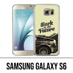 Samsung Galaxy S6 Hülle - Zurück in die Zukunft Delorean
