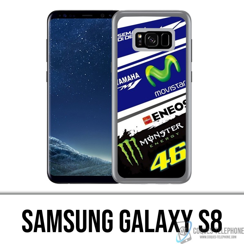 Samsung Galaxy S8 Hülle - Motogp M1 Rossi 47