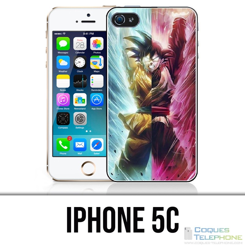 IPhone 5C Case - Dragon Ball Black Goku Cartoon