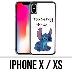 Coque iPhone X / XS - Stitch Touch My Phone