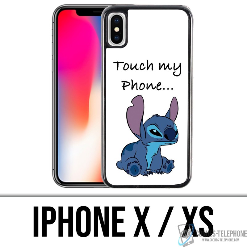 X / XS iPhone Case - Stitch Touch My Phone