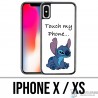 X / XS iPhone Case - Stitch Touch My Phone