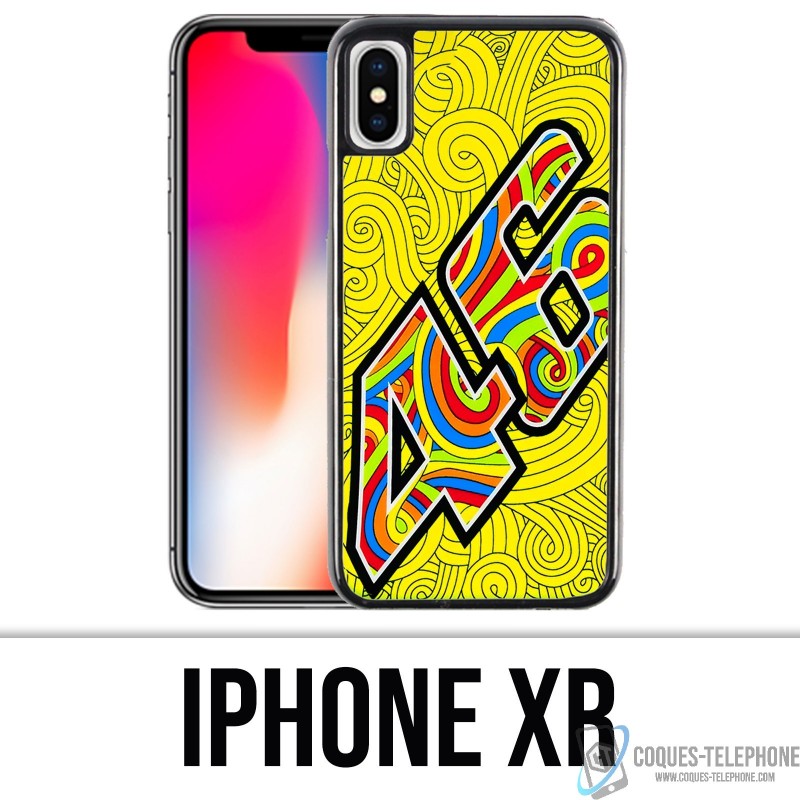 Custodia per iPhone XR - Rossi 48 Waves