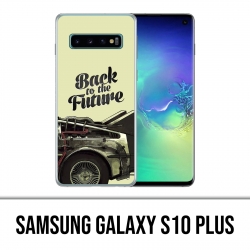 Coque Samsung Galaxy S10 PLUS - Back To The Future Delorean