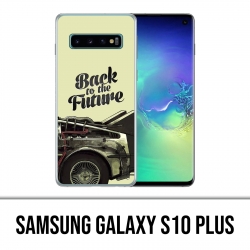 Samsung Galaxy S10 Plus Hülle - Zurück in die Zukunft Delorean
