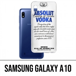 Samsung Galaxy A10 Custodia - Absolut Vodka