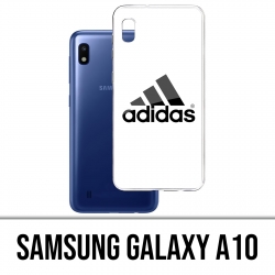 Samsung Galaxy A10 Custodia - Logo Adidas Bianco