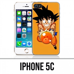 Funda iPhone 5C - Dragon Ball Goku Crystal Ball
