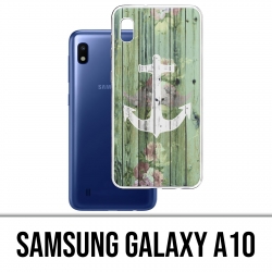 Coque Samsung Galaxy A10 - Ancre Marine Bois