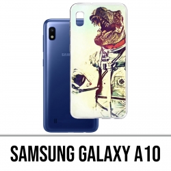 Samsung Galaxy A10 Custodia - Astronauta Dinosauro animale