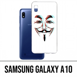 Coque Samsung Galaxy A10 - Anonymous 3D