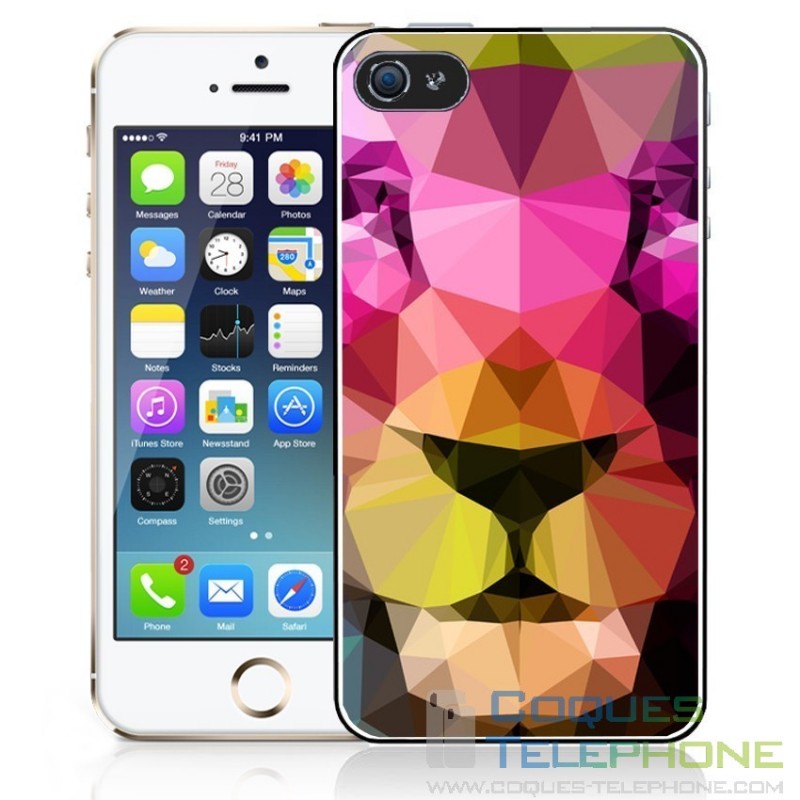 Lion Geometric phone case