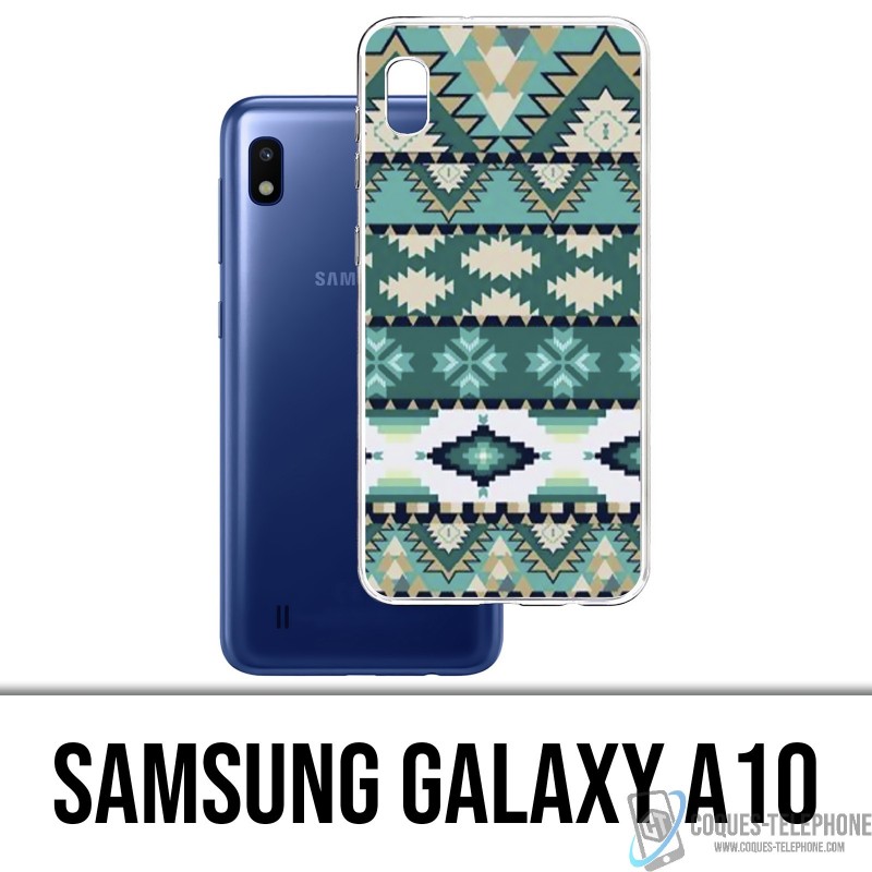 Coque Samsung Galaxy A10 - Azteque Vert